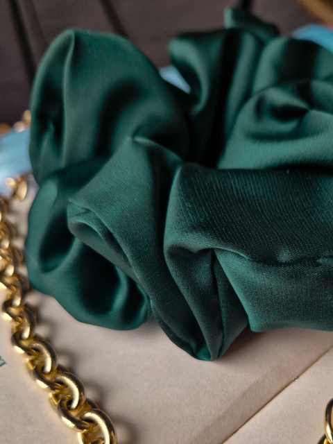 Scrunchie Royal Green L Scrunchie Royal Green L