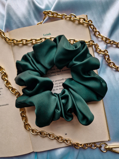 Scrunchie Royal Green L Scrunchie Royal Green L