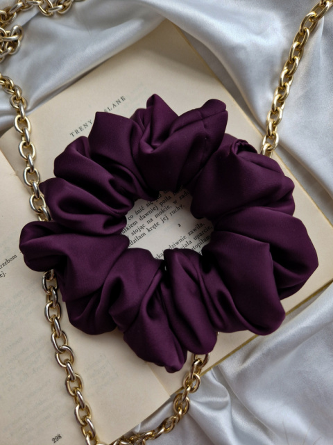 Scrunchie Purple L Scrunchie Purple L