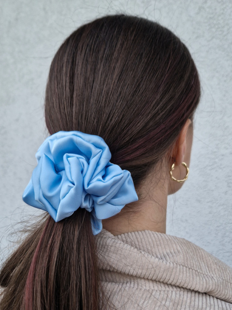 Scrunchie Baby Blue L Scrunchie Baby Blue L