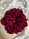 Gumka scrunchie XXL oversized Raspberry Wine