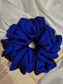 scrunchies-scrunchie xxl-niebieska ogromna scrunchie-duża szafirowa scrunchie-scrunchie xxl niebieska-niebieska scrunchie