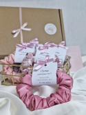 Podziękowanie na wieczór panieński - scrunchie M z owijką