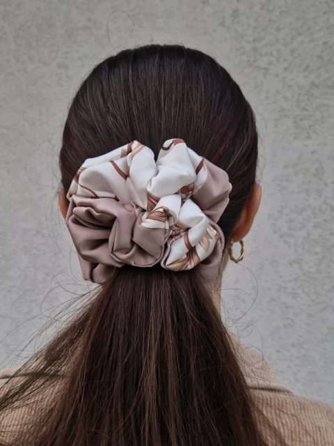 Scrunchie Cinnamon Latte XL Scrunchie Cinnamon Latte XL