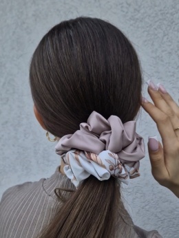 Scrunchie Cinnamon Latte XL