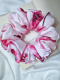 Scrunchie Floral Hibiscus XL