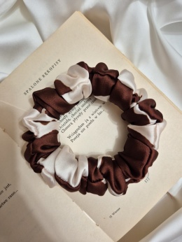 Scrunchie Krówka M - limitowana edycja