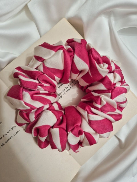 Scrunchie Raspberry Cheesecake XL - limitowana edycja