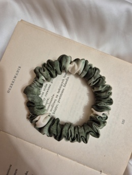 Scrunchie Moss S wiskoza
