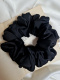 Scrunchie Obsydian Black XL