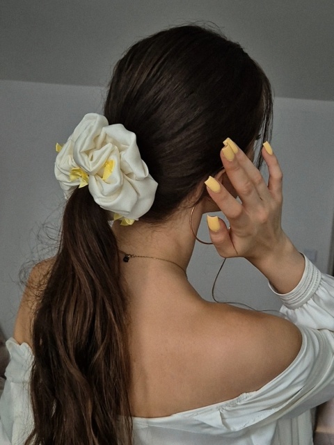 Scrunchie Panna Cotta XL Scrunchie Panna Cotta XL