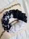 Scrunchie Raven L