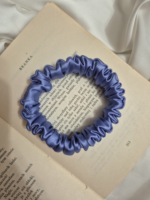 Scrunchie jedwabna Jeans S